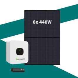 Solaranlage 3000 Watt Netzeinspeisung