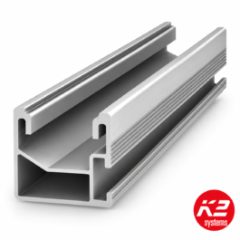 K2 SINGLERAIL 36 ALU-PROFILSCHIENE  2,40m / 3,65m