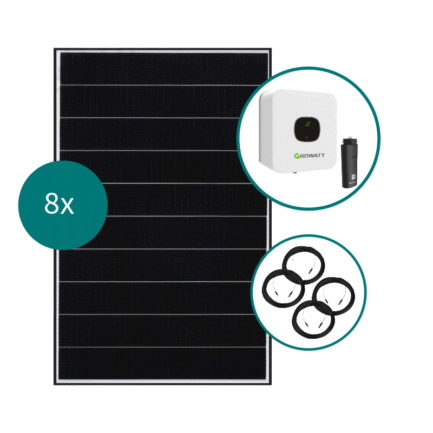Speicherfähige Solaranlage 3000 Watt