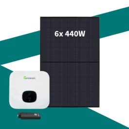 Speicherfähige Solaranlage 2500 Watt