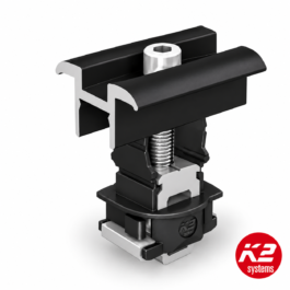 K2 2004540 Universal Modulmittelklemme Clamp MC 25-40, schwarz eloxiert